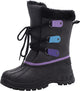 AQUAKIX Black Fur Snow Boots (Y13) AQUAKIX