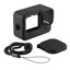 Protective Silicone Sleeve Rubber Case + Lanyard for GoPro Hero9 Hero10 Hero11 Ultimaxx