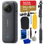 Insta360 X4 ONE X4 8K 360 Action Camera IN360ONEX4 - 6PC 64GB Accessory Bundle