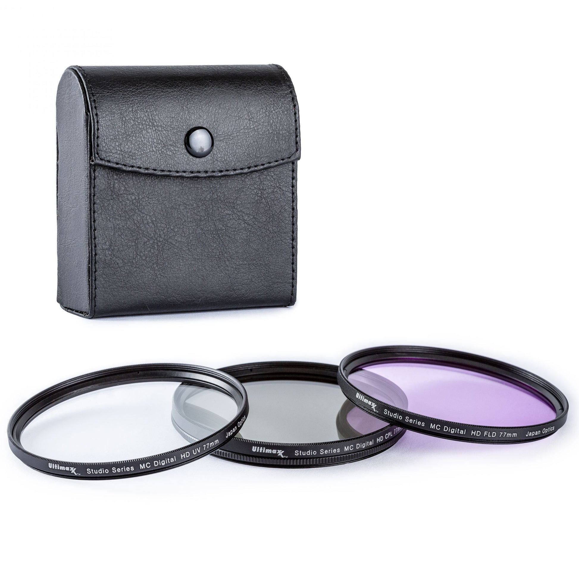 Ultimaxx 3-Piece Multi-Coated HD 86mm Filter Kit (UV, CPL, FLD) for DSLR Camera Ultimaxx