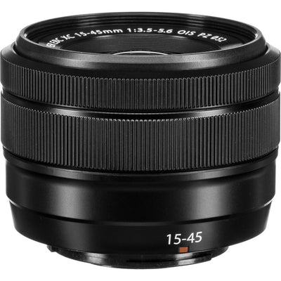 Fujifilm XC 15-45mm f/3.5-5.6 OIS PZ Lens (Black) Bundle 2