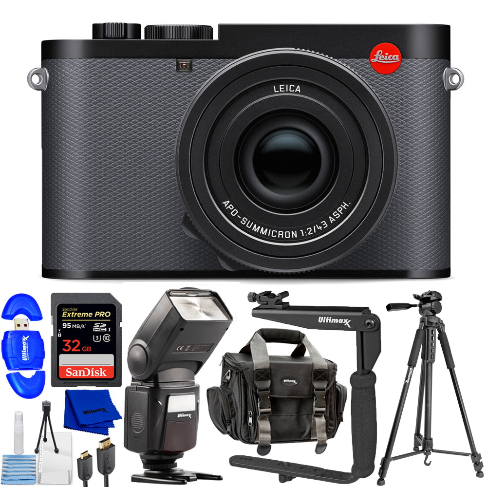 Leica Q3 43 Digital Camera 19084 - 10PC Accessory Bundle