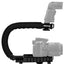 Professional Video Stabilizing Handle C/U Shape Pro Handle Grip Handheld Mount