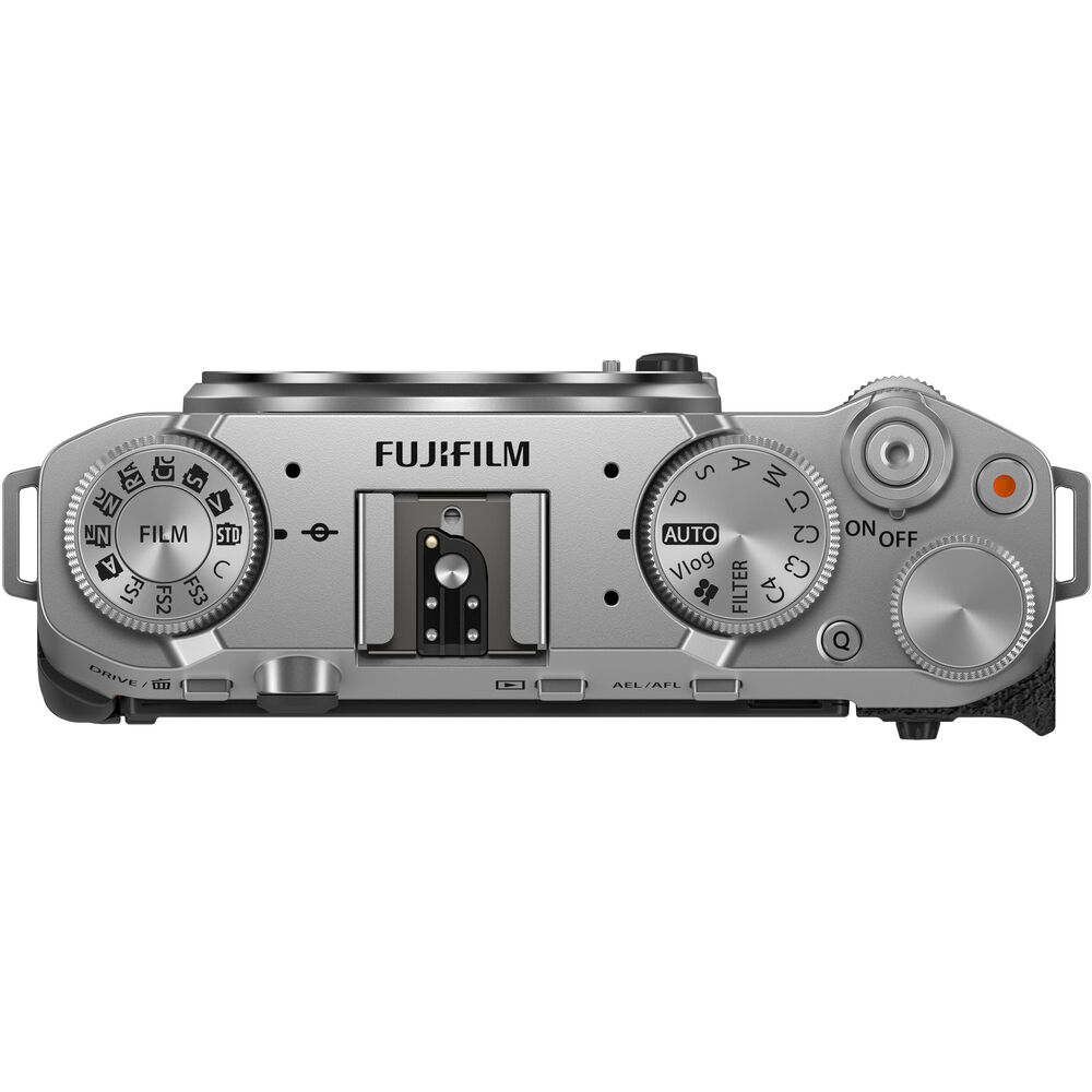 FUJIFILM X-M5 Mirrorless Camera (Silver) 16900707 - 12PC Accessory Bundle