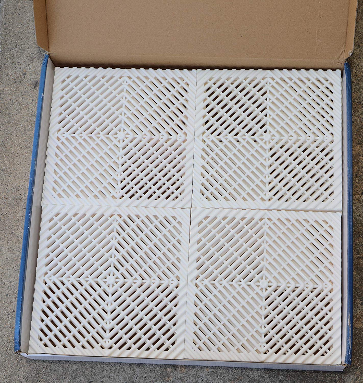 Ready Covers Radiator Cover (WHITE - 48 Tiles, 250 Pegs)