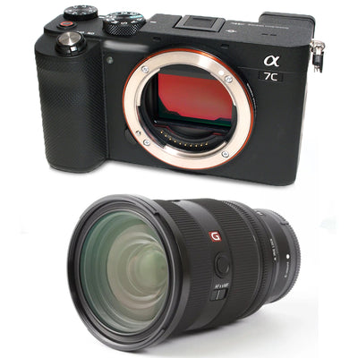 Sony Alpha a7C Mirrorless Digital Camera and FE 24-70mm f/2.8 GM II Lens