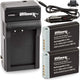 ULTIMAXX Travel Charger + Replacement battery for Canon NB13L - 1600 mah Ultimaxx