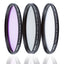 3 Piece Multi Coated HD Filter Kit 67mm (UV, CPL, FLD) with Protective Case