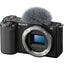 Sony ZV-E10 Mirrorless Camera (Body Only, Black) - ILCZV-E10/B Sony