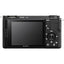 Sony ZV-E10 Mirrorless Camera (Body Only, Black) - ILCZV-E10/B Sony