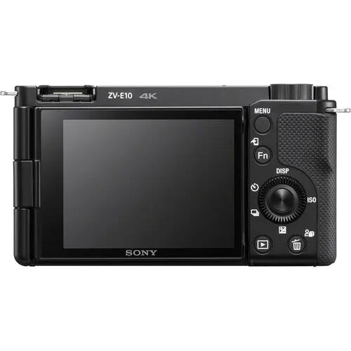 Sony ZV-E10 Mirrorless Camera (Body Only, Black) - ILCZV-E10/B Sony