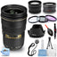 Nikon AF-S Nikkor 24-70mm f/2.8G ED Autofocus Lens (Black) + Filter Kit Bundle Nikon