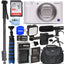 Sony ZV-1 20.1MP Compact Digital Camera (White) - 12PC Accessory Vlogging Bundle