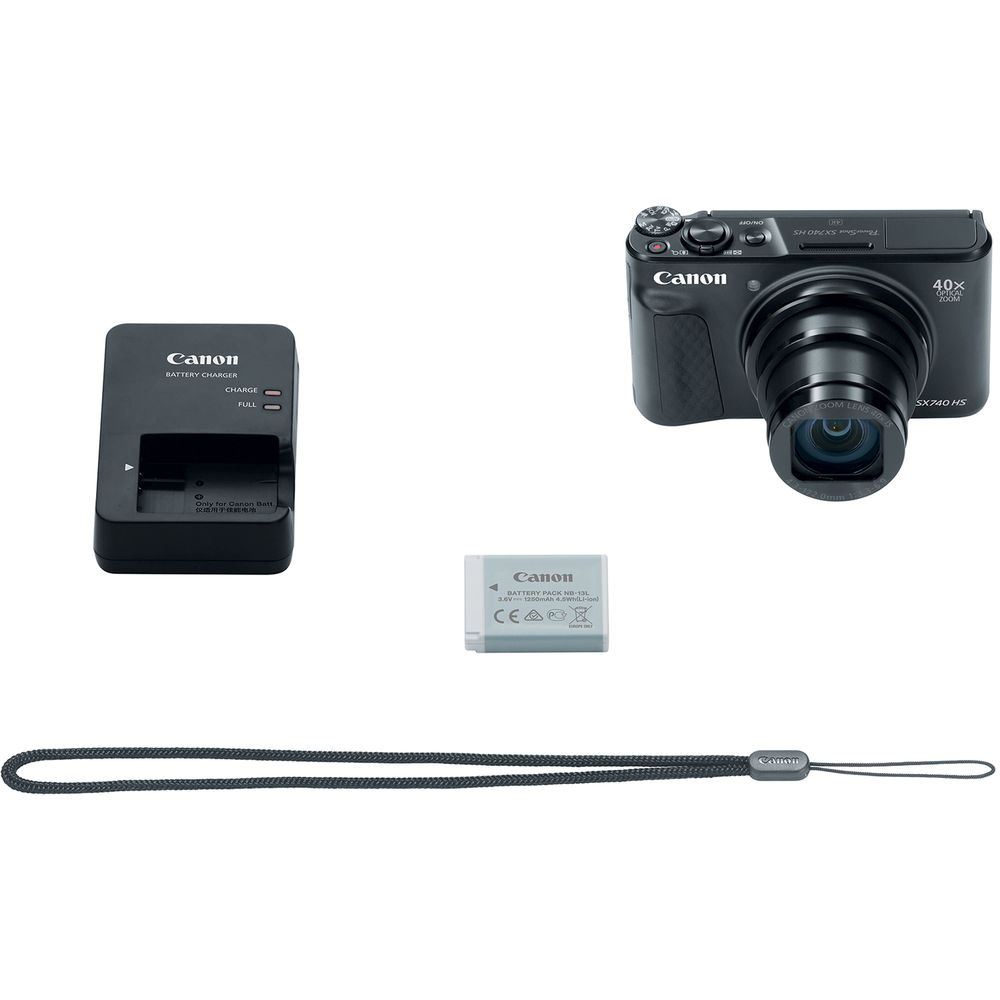 Canon PowerShot SX740 HS 20.3MP 4K Digital Camera 40x Optical Zoom