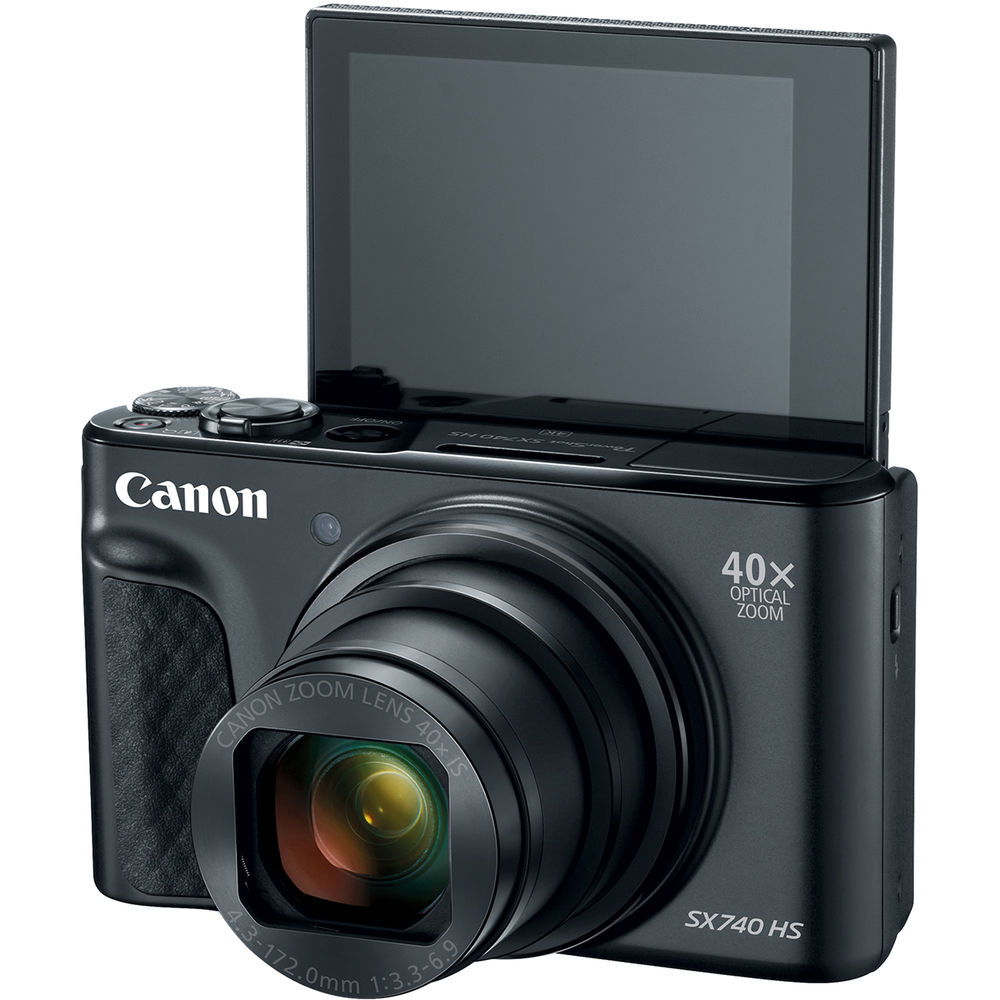 Canon SX740 HS 40倍ズーム Canon PowerShot SX740 HS 20.3MP 4K Digital Camera 40x Optical Zoom