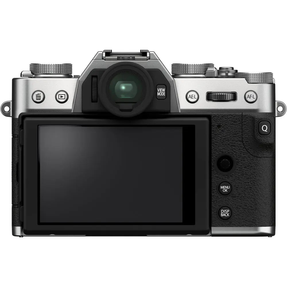 FUJIFILM X-T30 II Mirrorless Camera with XC 15-45mm OIS PZ Lens (Silver) Bundle Fujifilm