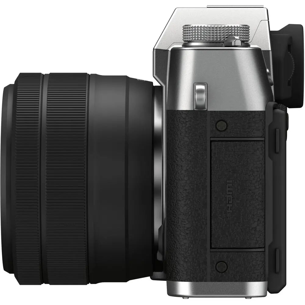 FUJIFILM X-T30 II Mirrorless Camera with XC 15-45mm OIS PZ Lens (Silver) Bundle Fujifilm