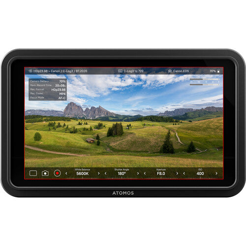 Atomos Shinobi II 5.2" HDMI HDR Monitor ATOMSHB003 - 7PC Accessory Bundle