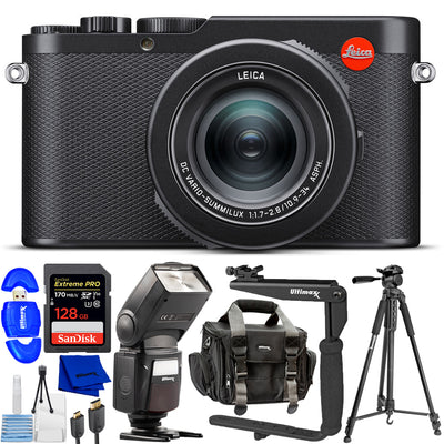 Leica D-Lux 8 Digital Camera 19191 - 10PC Accessory Bundle