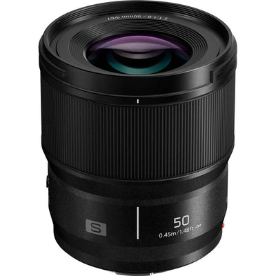 Panasonic Lumix S 50mm f/1.8 Lens S-S50 - 7PC Accessory Bundle Panasonic
