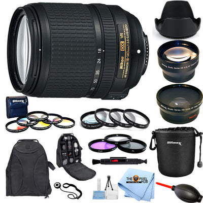 Nikon AF-S DX NIKKOR 18-140mm f/3.5-5.6G ED VR Lens MEGA Bundle