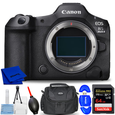 Canon EOS R5 Mark II Mirrorless Camera 6536C002 - 7PC Accessory Bundle