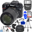 Nikon D7500 DSLR Camera with 18-140mm Lens + 64GB + Flash + Tripod Bundle