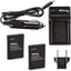 ULTIMAXX Replacement Battery and Travel Charger for Nikon EN-EL23