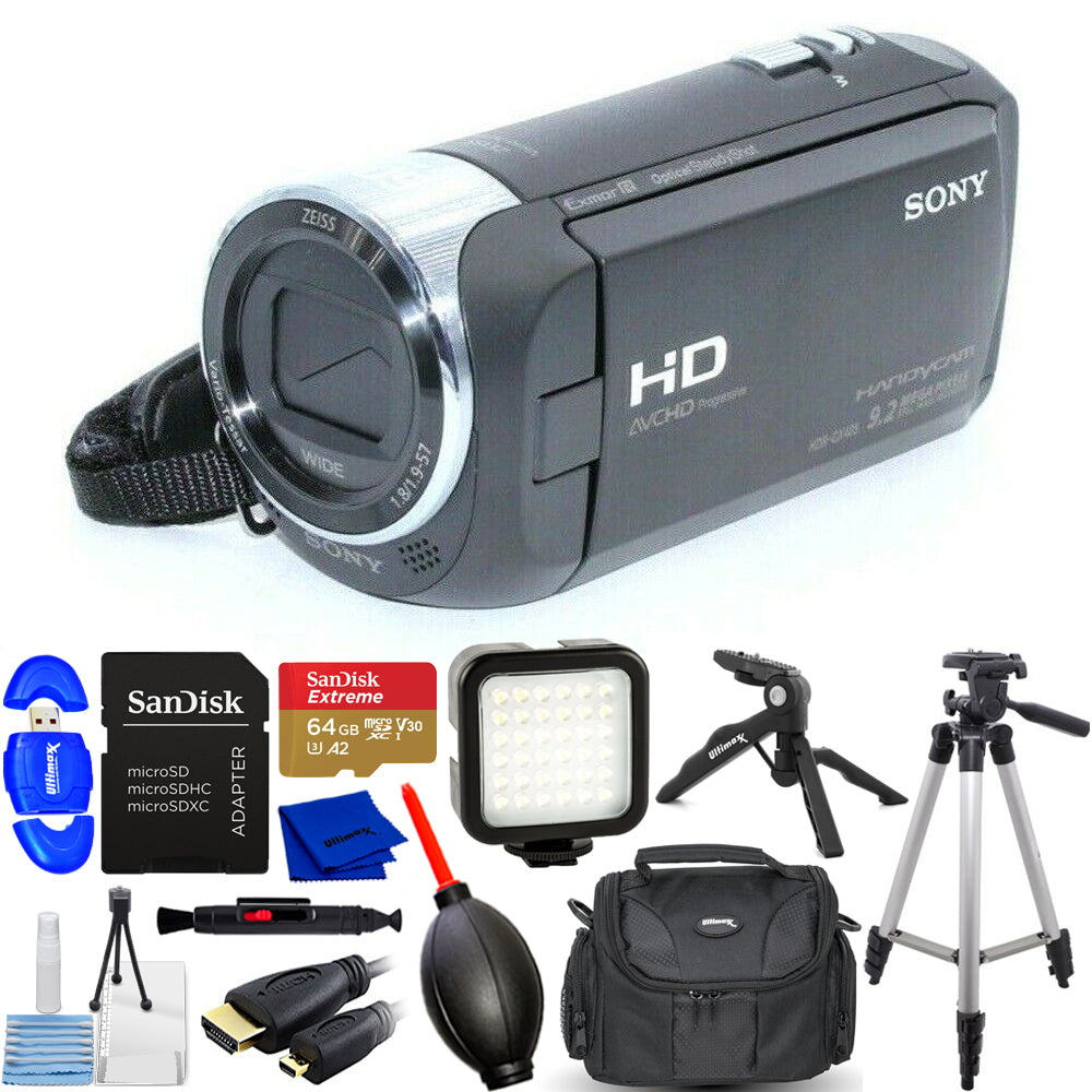 Sony HDR-CX405 HD Handycam Camcorder MEGA BUNDLE BRAND NEW