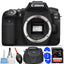 Canon EOS 90D DSLR Camera (Body Only) 3616C002 - 7PC Accessory Bundle