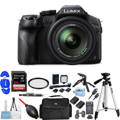 Panasonic Lumix DMC-FZ300 DMC-FZ300K Digital Camera (12.1 MP, 3.0 LCD) Bundle 4