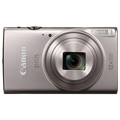 Canon PowerShot IXUS 285 HS / ELF 360 Digital Camera (Silver) 1079C001 - Bundle