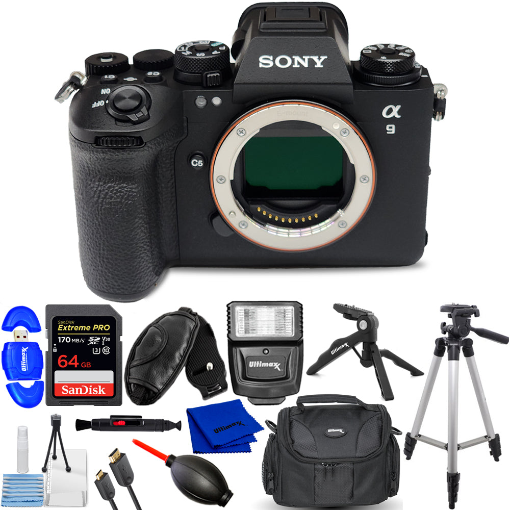 Sony a9 III Mirrorless Camera ILCE-9M3 - 12PC Accessory Bundle