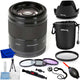 Sony E 50mm f/1.8 Lens for Sony E Mount Nex (Black) - 10PC Accessory Bundle Sony