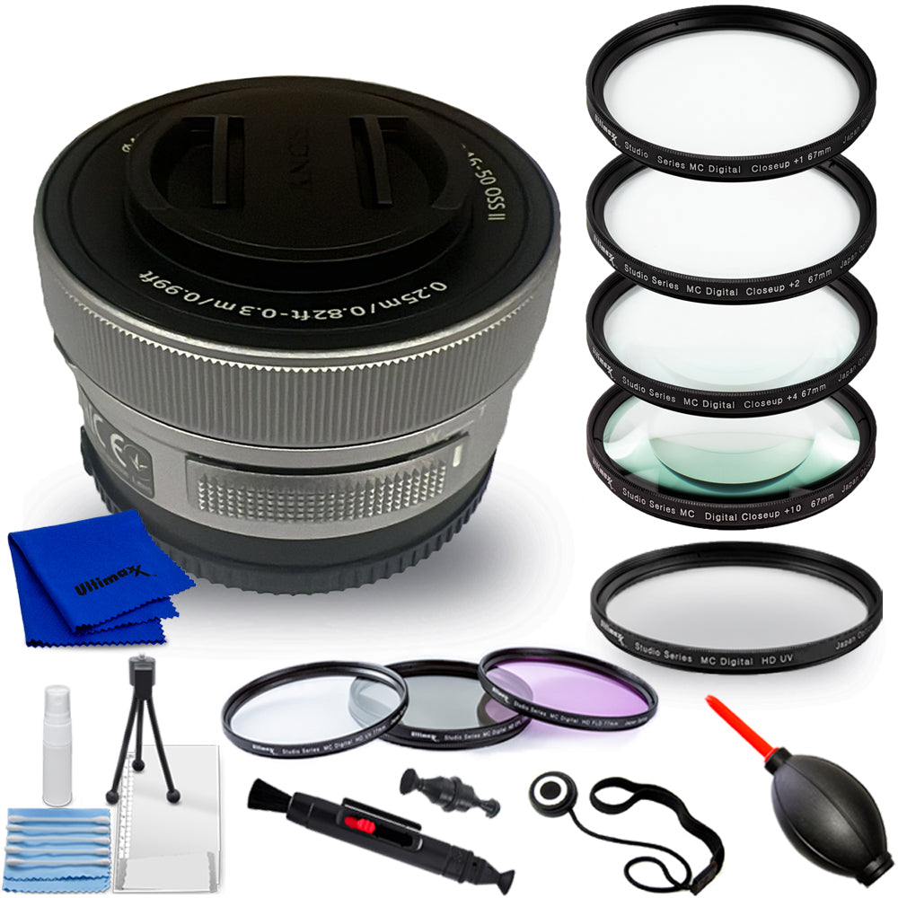 Sony E PZ 16-50mm f/3.5-5.6 OSS II Lens (Silver) (White Box) - Kit