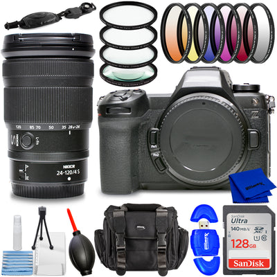 Nikon Z6 III Mirrorless Digital Camera and Z 24-120mm f/4 S Lens - 10PC Bundle