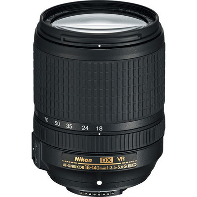 Nikon AF-S DX NIKKOR 18-140mm f/3.5-5.6G ED VR Lens MEGA Bundle