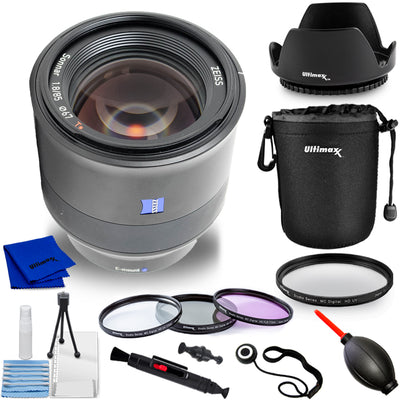 ZEISS Batis 85mm f/1.8 Lens for Sony E 2103-751 - 10PC Accessory Bundle