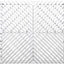 Ready Covers Radiator Cover (WHITE - 48 Tiles, 250 Pegs)