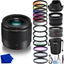 Panasonic Lumix G 25mm f/1.7 ASPH. Lens + Filter Kit Bundle White Box