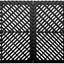 Ready Covers Radiator Cover (CHARCOAL - 12 Tiles, 60 Pegs)