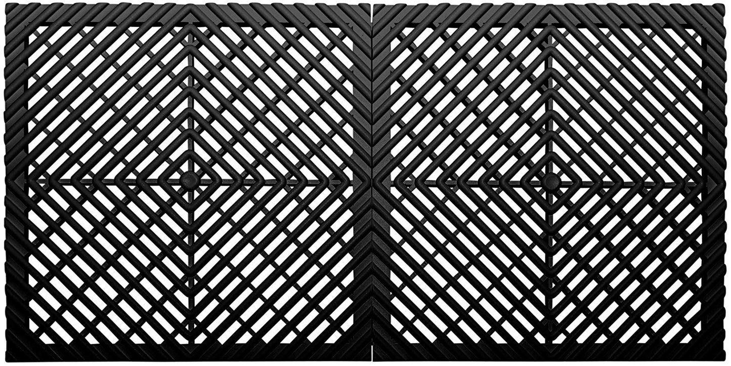 Ready Covers Radiator Cover (CHARCOAL - 12 Tiles, 60 Pegs)