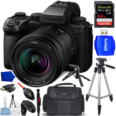 Panasonic Lumix S5 IIX Mirrorless Camera with 20-60mm Lens PPCKIT Bundle 2