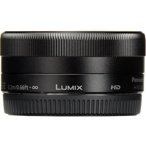 Panasonic Lumix G Vario 12-32mm f/3.5-5.6 ASPH. Lens (Black) (White Box)