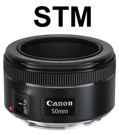 Canon EF 50mm f/1.8 STM Lens - WHITE BOX