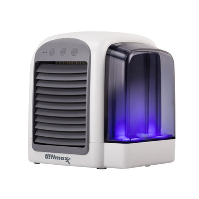 Ultimaxx Mini Portable Quiet Cordless Air Conditioner Cooling Fan with 3 Speeds