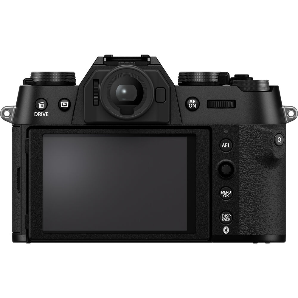 FUJIFILM X-T50 Mirrorless Camera with XC 15-45mm Lens (Black) - Accesssory Kit