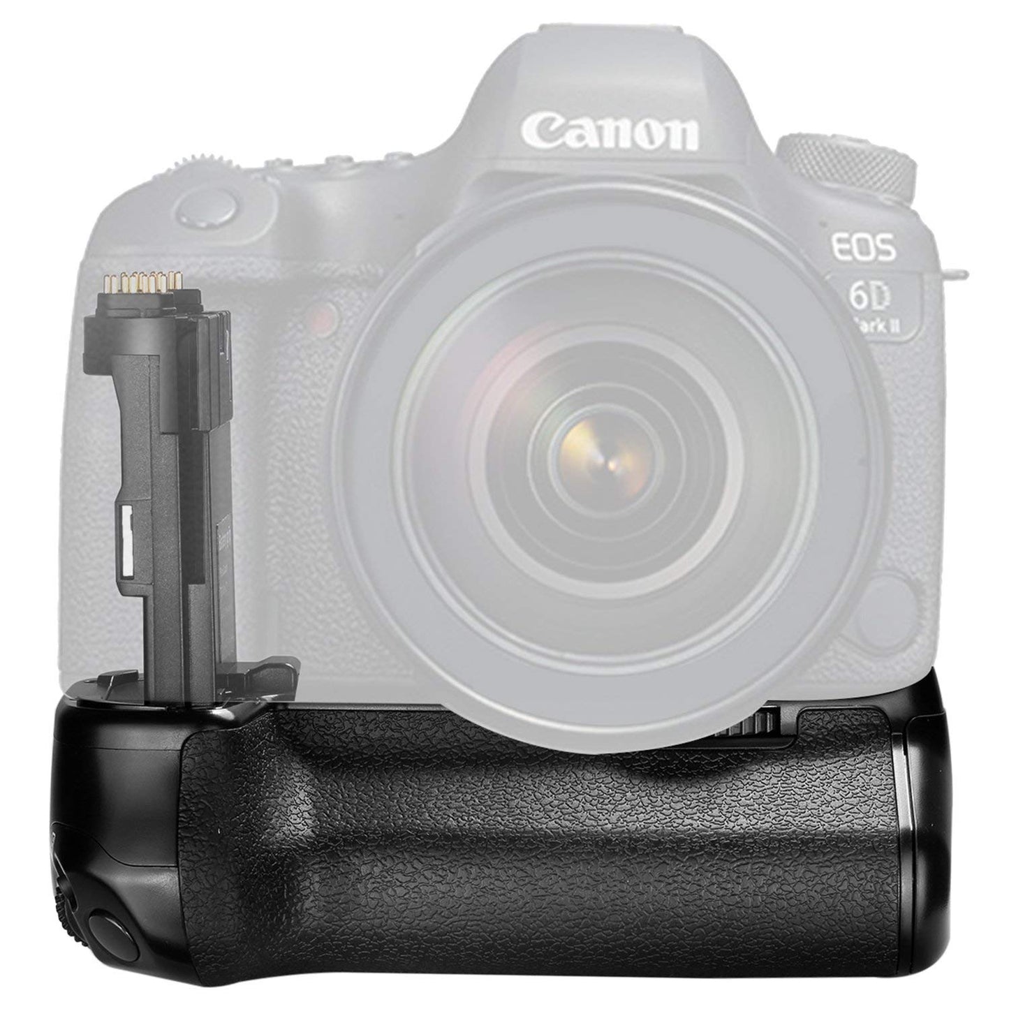 Pro Camera BG-E21 Battery Grip Replacement for 6D Mark II + 4 Extra Batteries