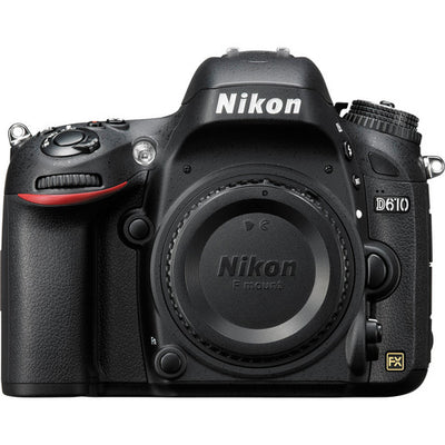 Nikon D610 24.3MP Digital SLR Camera (Black, Body Only) - 1540