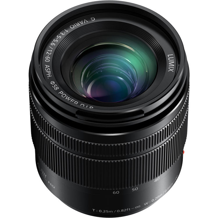 Panasonic Lumix G Vario 12-60mm f/3.5-5.6 ASPH. POWER O.I.S. Lens - UV Filter